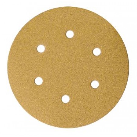 Mirka Gold 150mm PSA Self Adhesive Sanding Disc 6 Hole