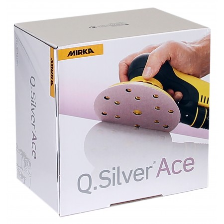 Mirka Q Silver ACE Sanding Disc 125mm (17 hole)