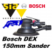 Bosch DEX 150mm ROS sander 5mm orbit